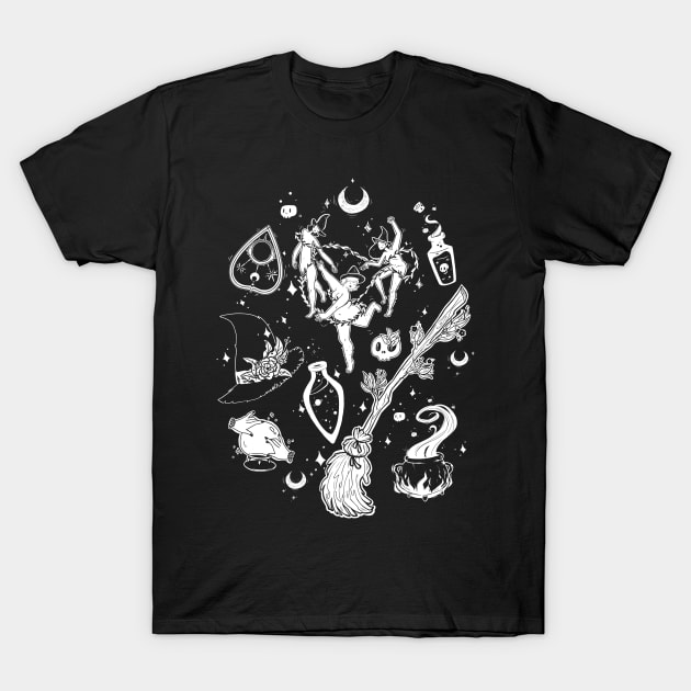 Witchy stuff T-Shirt by TheTeenosaur